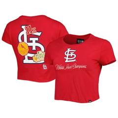 St. Louis Cardinals Women's Historic Champs T-Shirt - Red | New Era