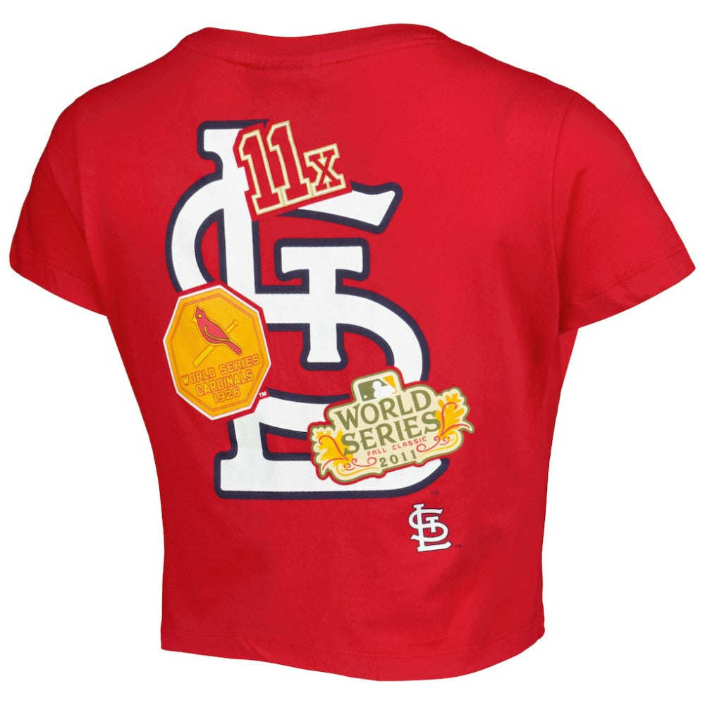 St. Louis Cardinals Women's Historic Champs T-Shirt - Red | New Era