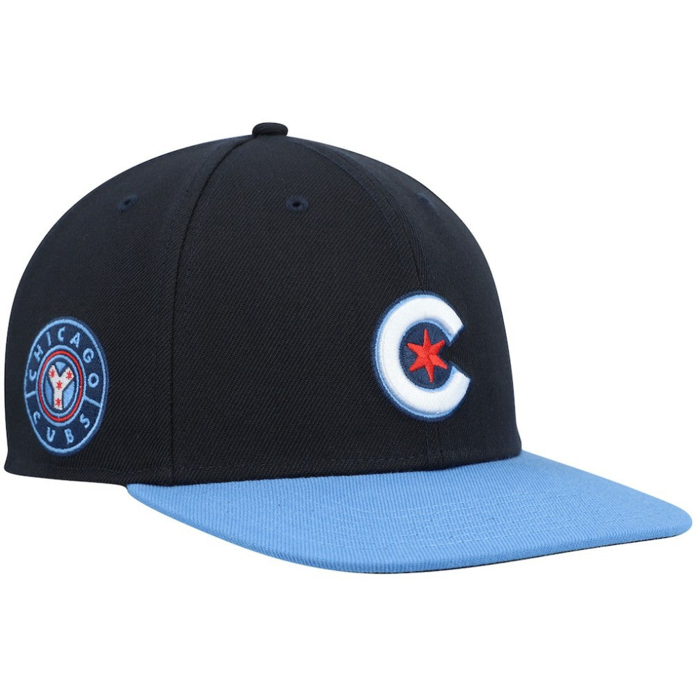Chicago Cubs 2021 City Connect Captain Snapback Hat - Navy | 47 brand
