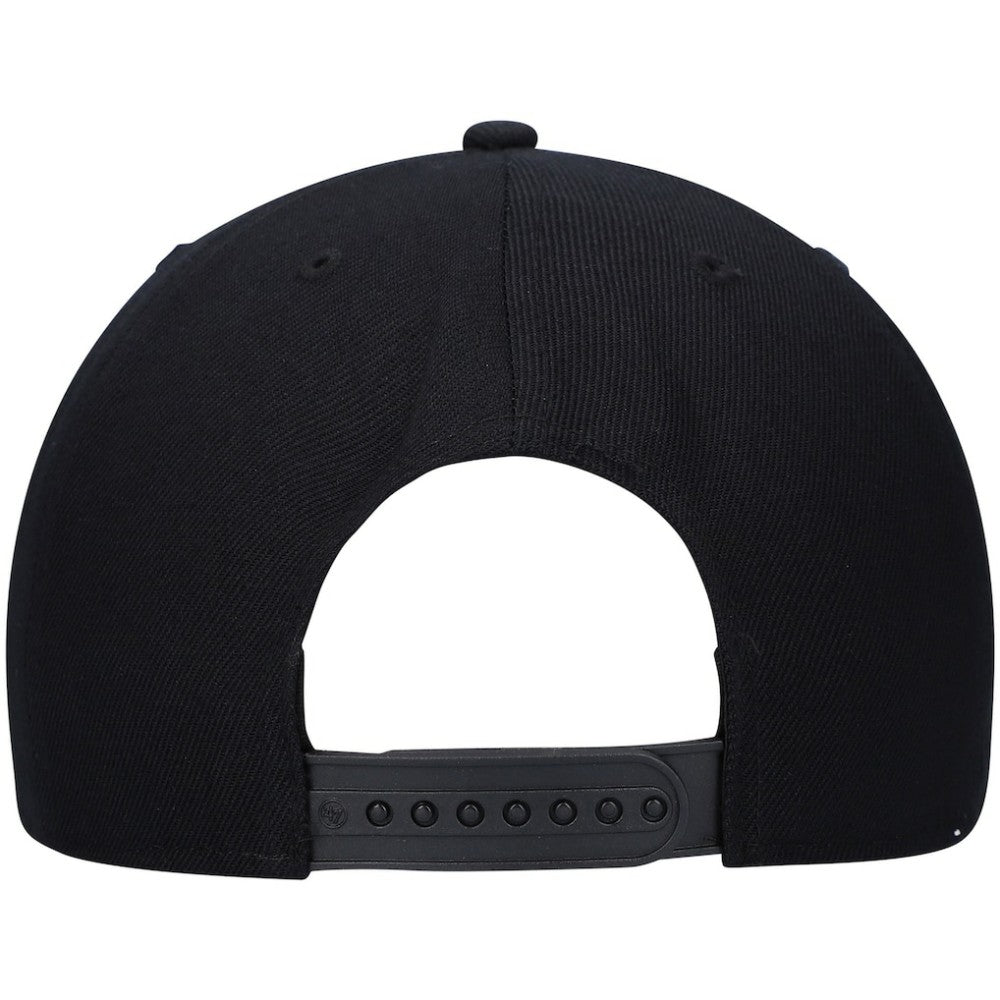 Chicago White Sox 2021 City Connect Captain Snapback Hat - Black | 47 brand