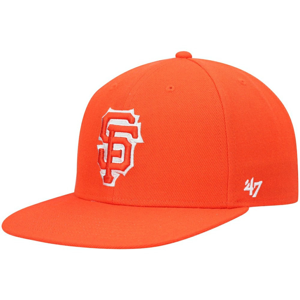 San Francisco Giants 2021 City Connect Captain Snapback Hat - Orange | 47 brand