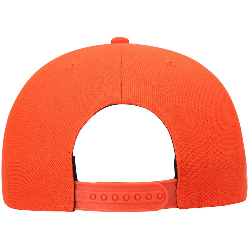 San Francisco Giants 2021 City Connect Captain Snapback Hat - Orange | 47 brand