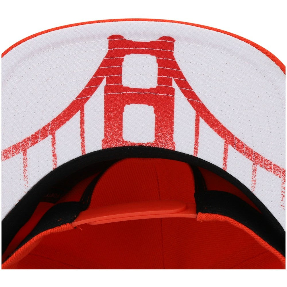 San Francisco Giants 2021 City Connect Captain Snapback Hat - Orange | 47 brand
