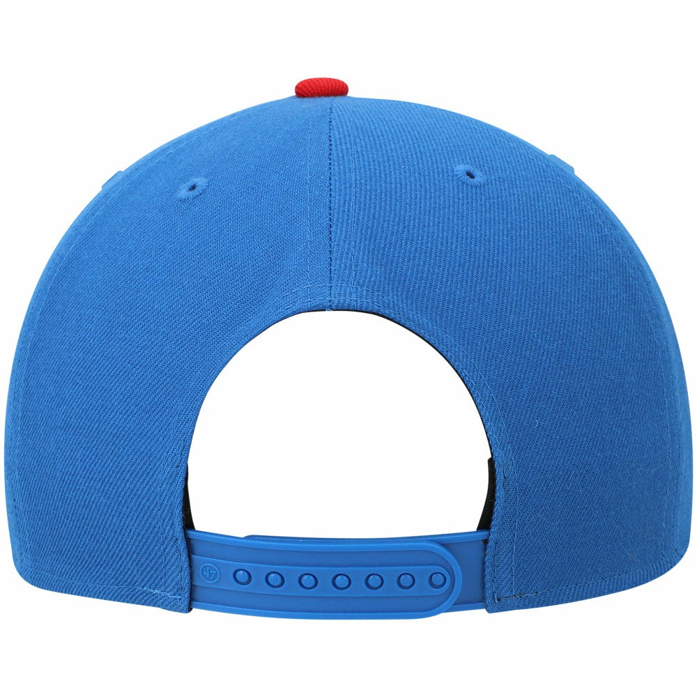Miami Marlins 2021 City Connect Captain Snapback Hat - Blue | 47 brand