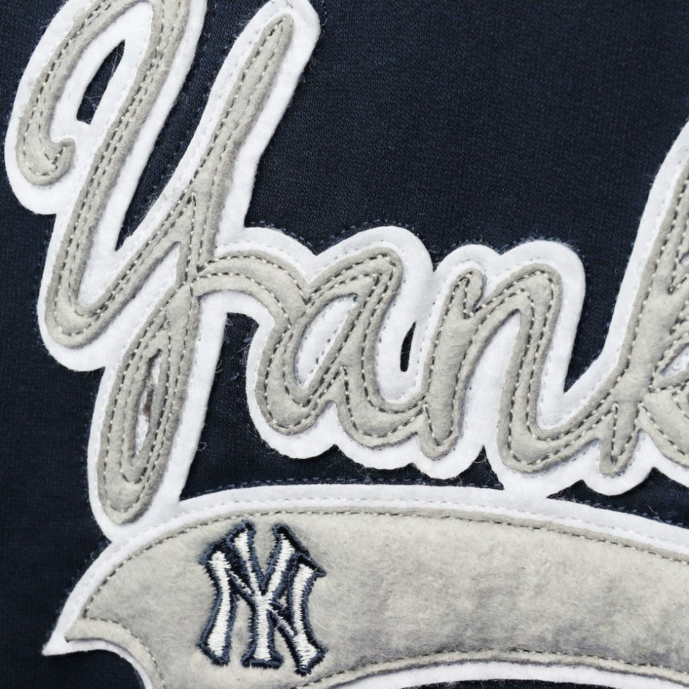 New York Yankees Soft as a Grape Women's Plus Size Side Split Pullover Hoodie - Navy