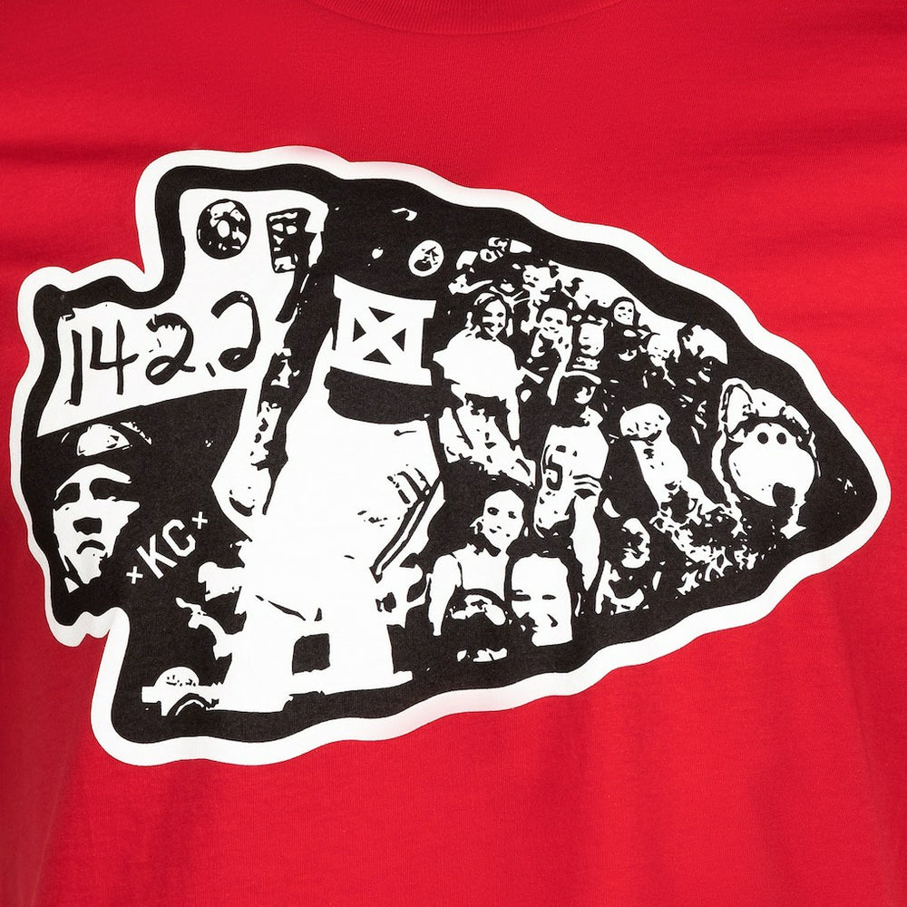 Kansas City Chiefs x MADE MOBB T-Shirt - Red on sale