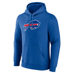 Buffalo Bills Primary Logo Fitted Pullover Hoodie - Royal outlet