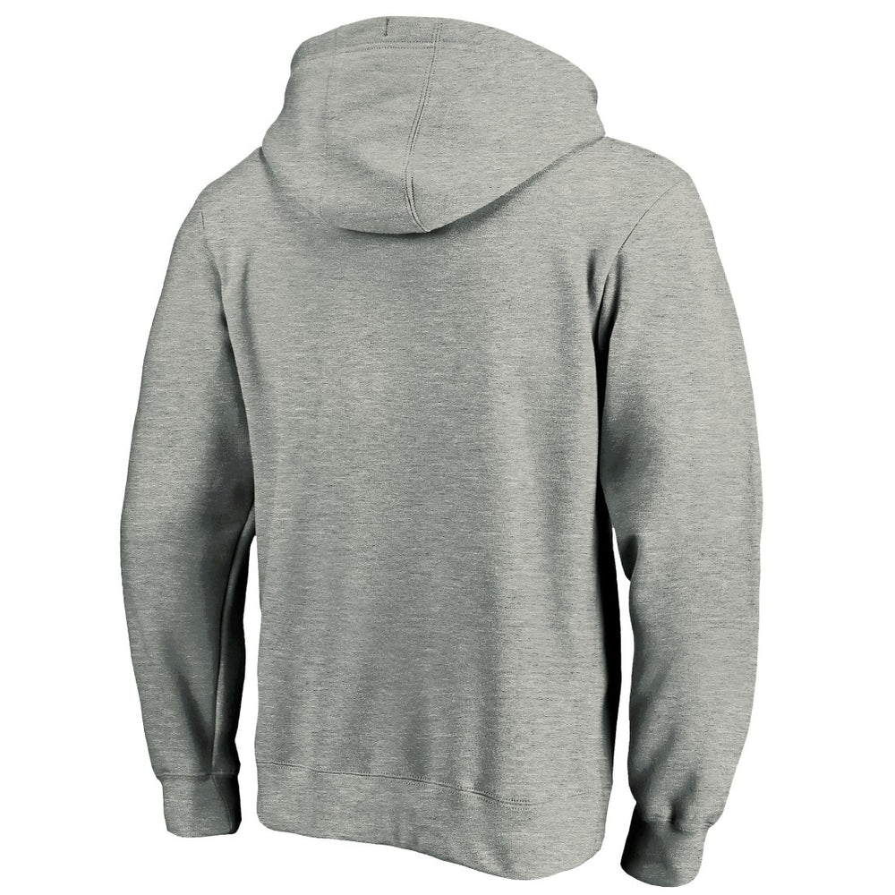 Green Bay Packers Primary Logo Fitted Pullover Hoodie - Heather Gray discount