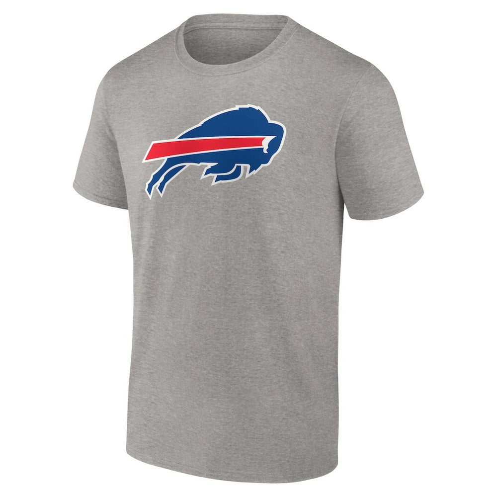 Buffalo Bills Primary Logo T-Shirt - Heather Gray discount