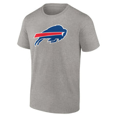 Buffalo Bills Primary Logo T-Shirt - Heather Gray discount