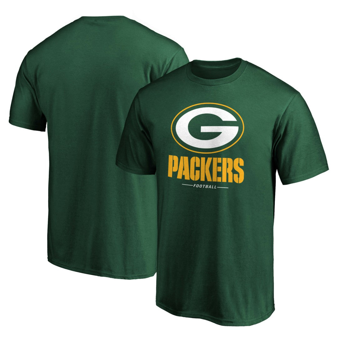 Green Bay Packers Team Lockup T-Shirt - Green discount