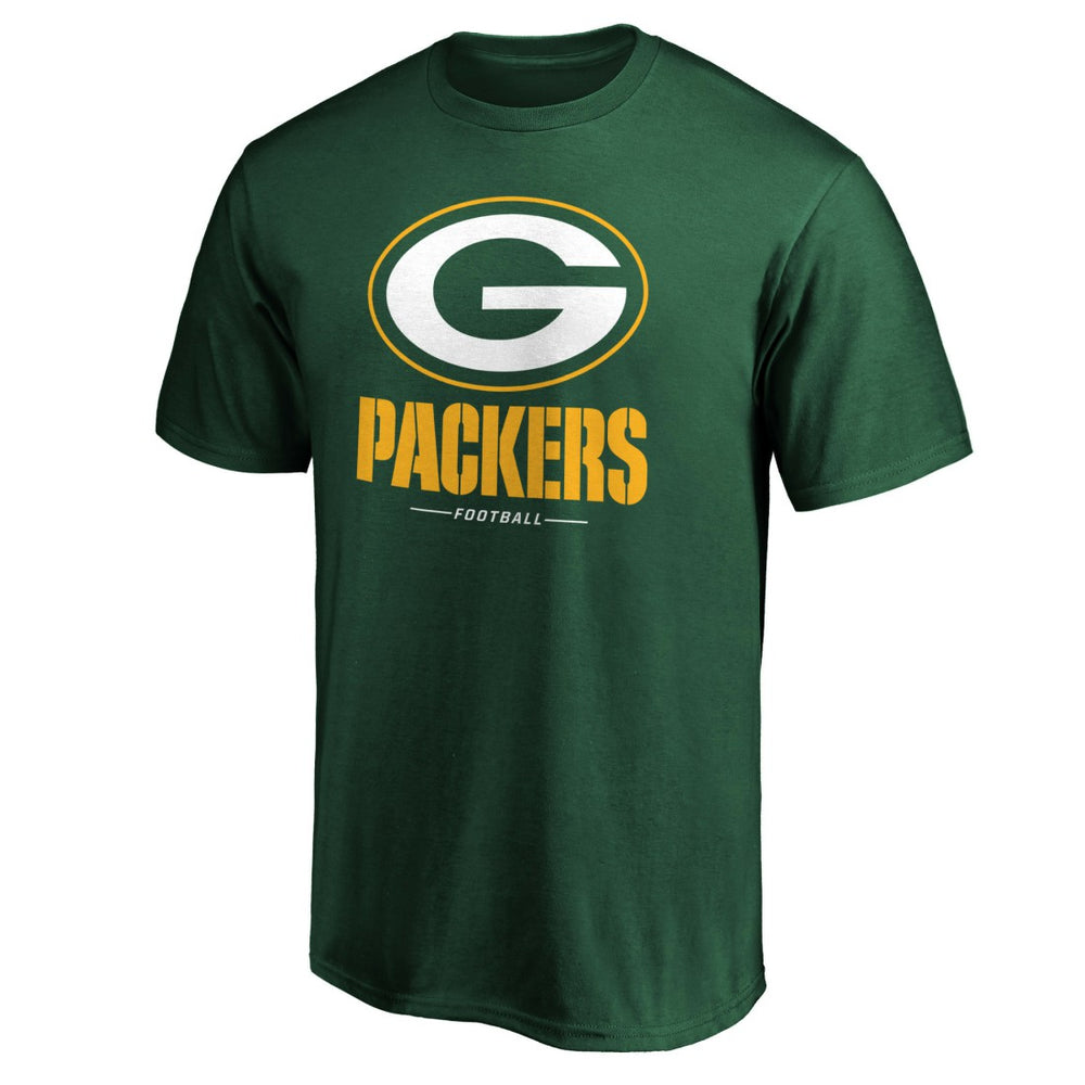 Green Bay Packers Team Lockup T-Shirt - Green discount