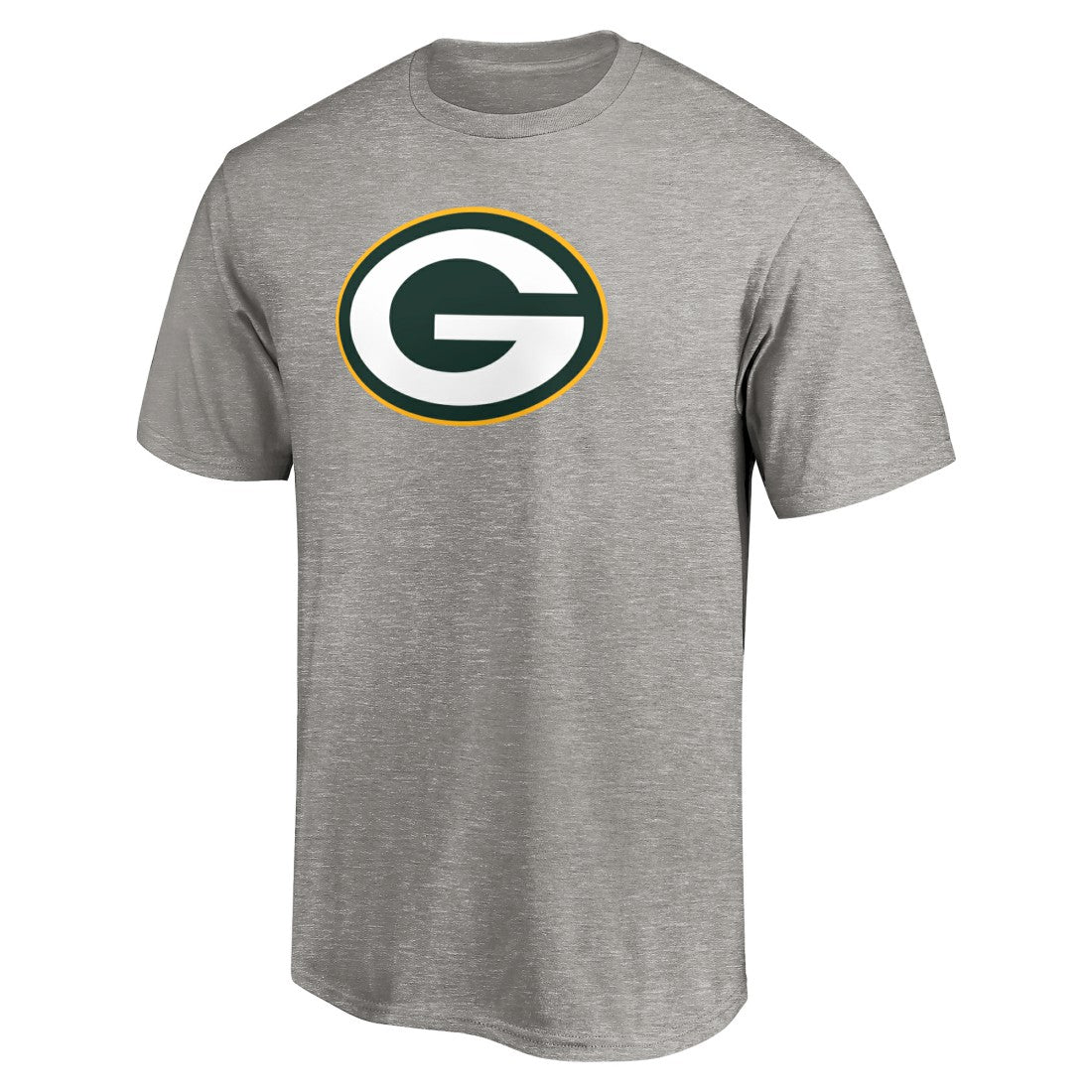 Green Bay Packers Primary Logo T-Shirt - Heather Gray for sale