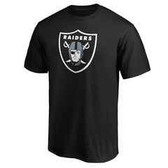 Las Vegas Raiders Primary Logo T-Shirt - Black on sale