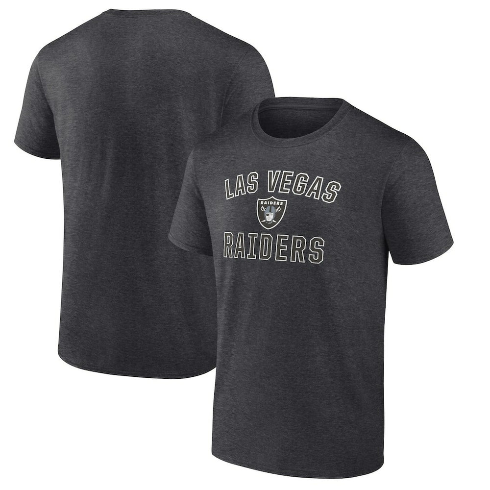 Las Vegas Raiders Victory Arch T-Shirt - Heather Charcoal outlet