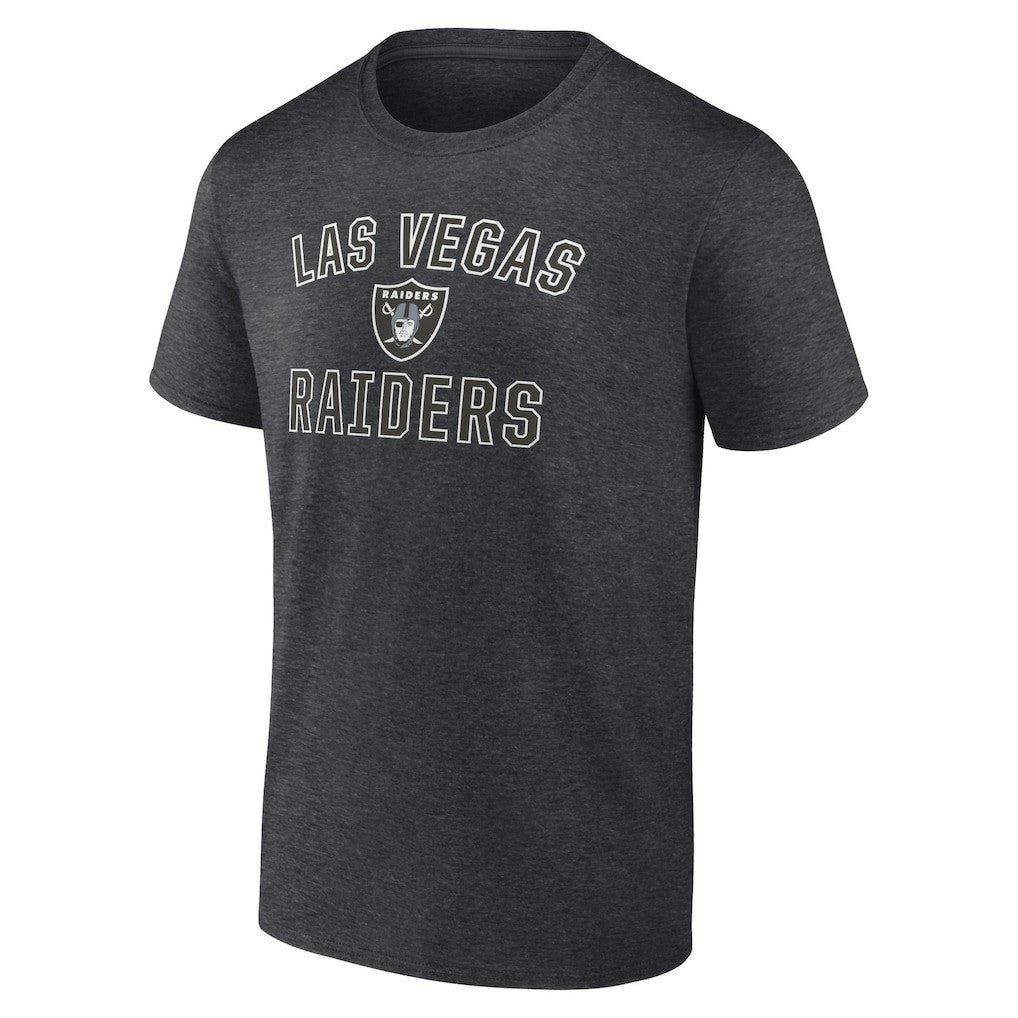 Las Vegas Raiders Victory Arch T-Shirt - Heather Charcoal outlet