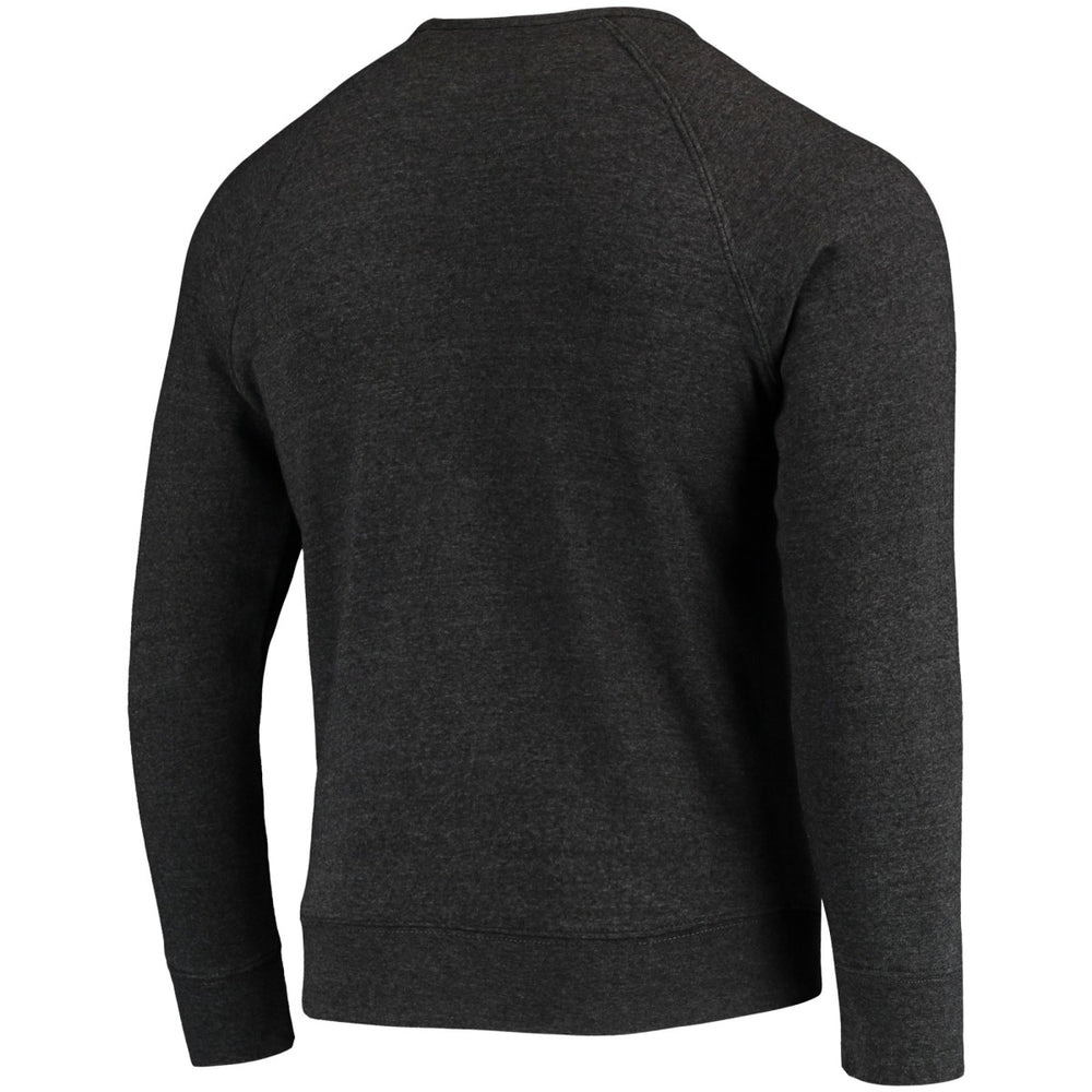 Phoenix Suns Sportiqe Harmon Raglan Tri-Blend Pullover Sweatshirt - Heathered Black for sale