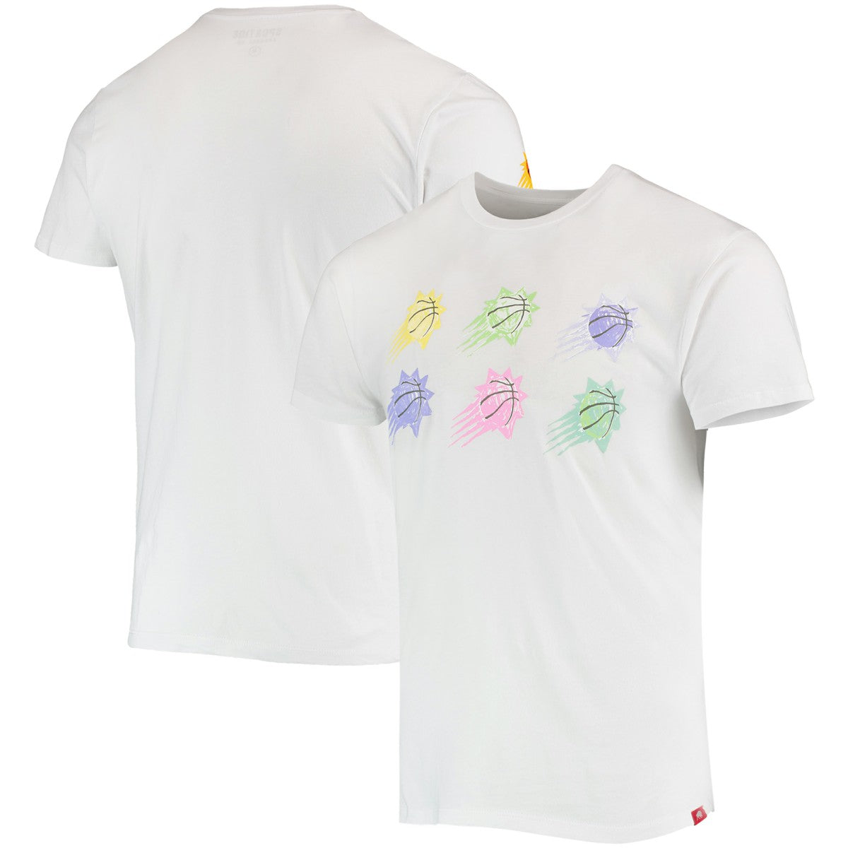 Phoenix Suns Sportiqe Street Capsule Bingham T-Shirt - White sale