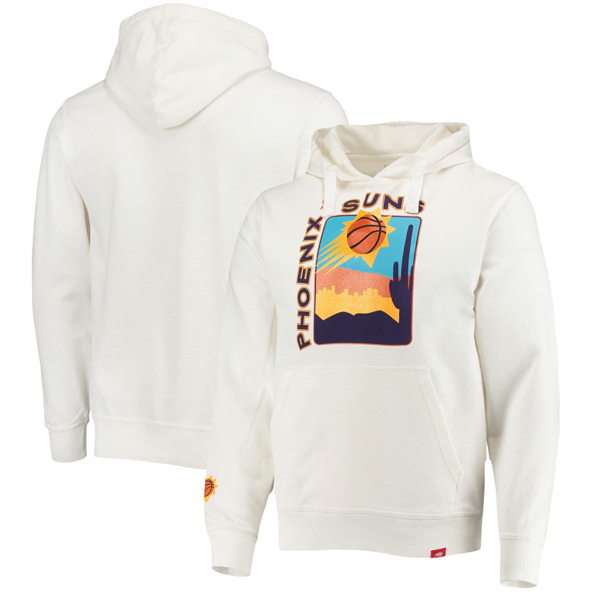 Phoenix Suns Sportiqe Street Capsule Blake Pullover Hoodie - White outlet