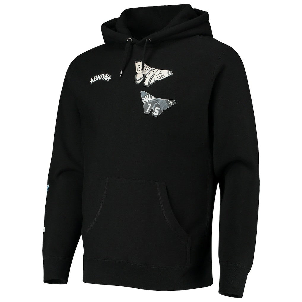 Brooklyn Nets NBA x Sue Tsai Pullover Hoodie - Black shop