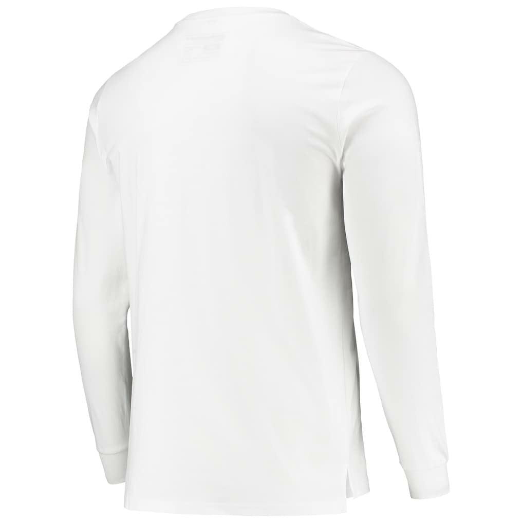 Brooklyn Nets Sue Tsai Long Sleeve T-Shirt - White cheap