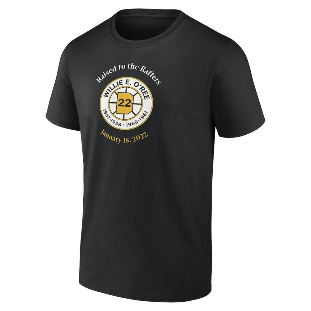 Willie O'Ree Boston Bruins Retirement T-Shirt Black