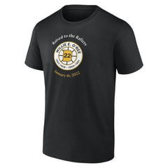 Willie O'Ree Boston Bruins Retirement T-Shirt Black