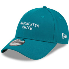 Manchester United New Era Seasonal 9FORTY Adjustable Hat - Turquoise | New Era for sale