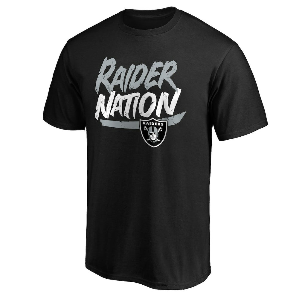 Las Vegas Raiders Hometown Collection Raider Nation T-Shirt - Black discount