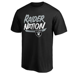 Las Vegas Raiders Hometown Collection Raider Nation T-Shirt - Black discount