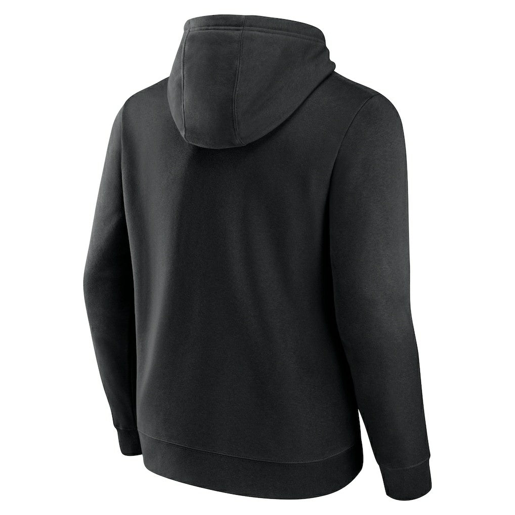 Arizona Cardinals Fade Out Fitted Pullover Hoodie - Black sale