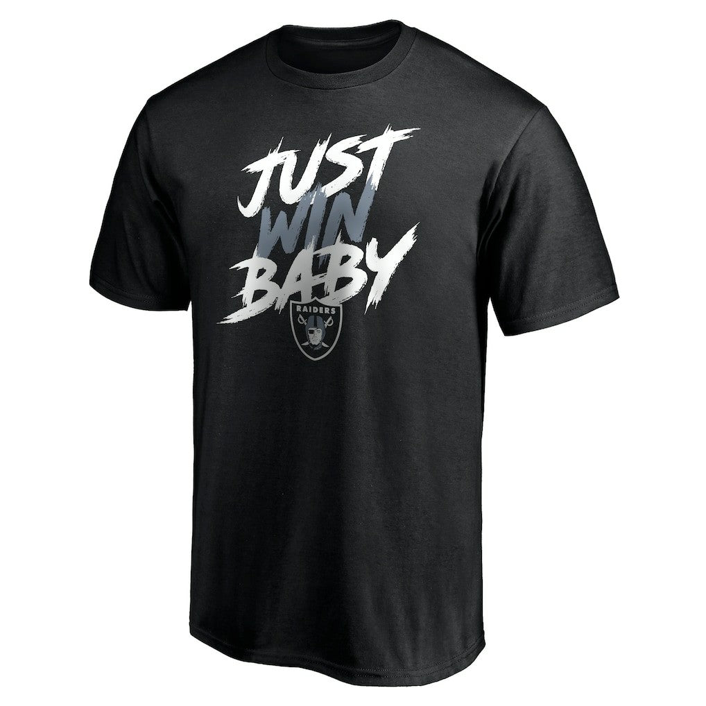 Las Vegas Raiders Just Win T-Shirt - Black online