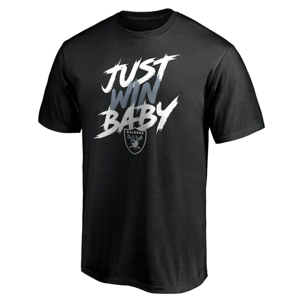 Las Vegas Raiders Just Win T-Shirt - Black online