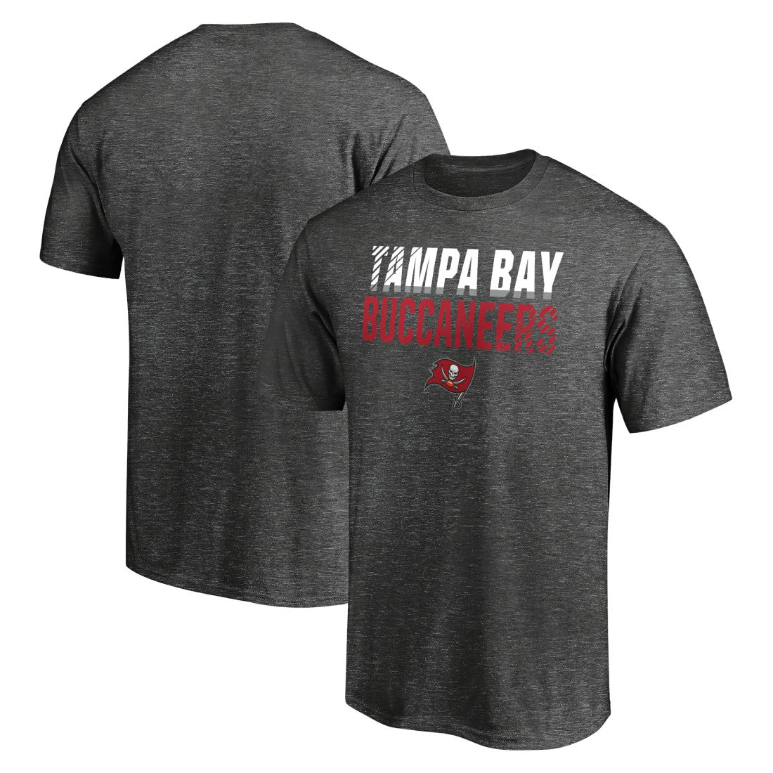 Tampa Bay Buccaneers Fade Out T-Shirt - Charcoal outlet