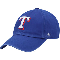 Texas Rangers Clean Up Adjustable Hat - Royal | 47 brand