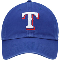 Texas Rangers Clean Up Adjustable Hat - Royal | 47 brand