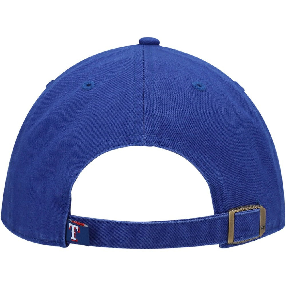 Texas Rangers Clean Up Adjustable Hat - Royal | 47 brand