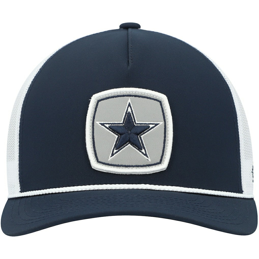Dallas Cowboys HOOey Star Patch Rope Trucker Snapback Hat - Navy/White online