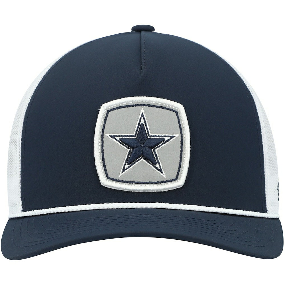 Dallas Cowboys HOOey Star Patch Rope Trucker Snapback Hat - Navy/White online
