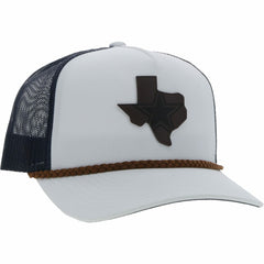 Dallas Cowboys HOOey State Patch Trucker Snapback Hat - White/Navy outlet