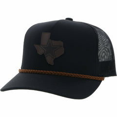 Dallas Cowboys HOOey State Patch Trucker Snapback Hat - Black cheap