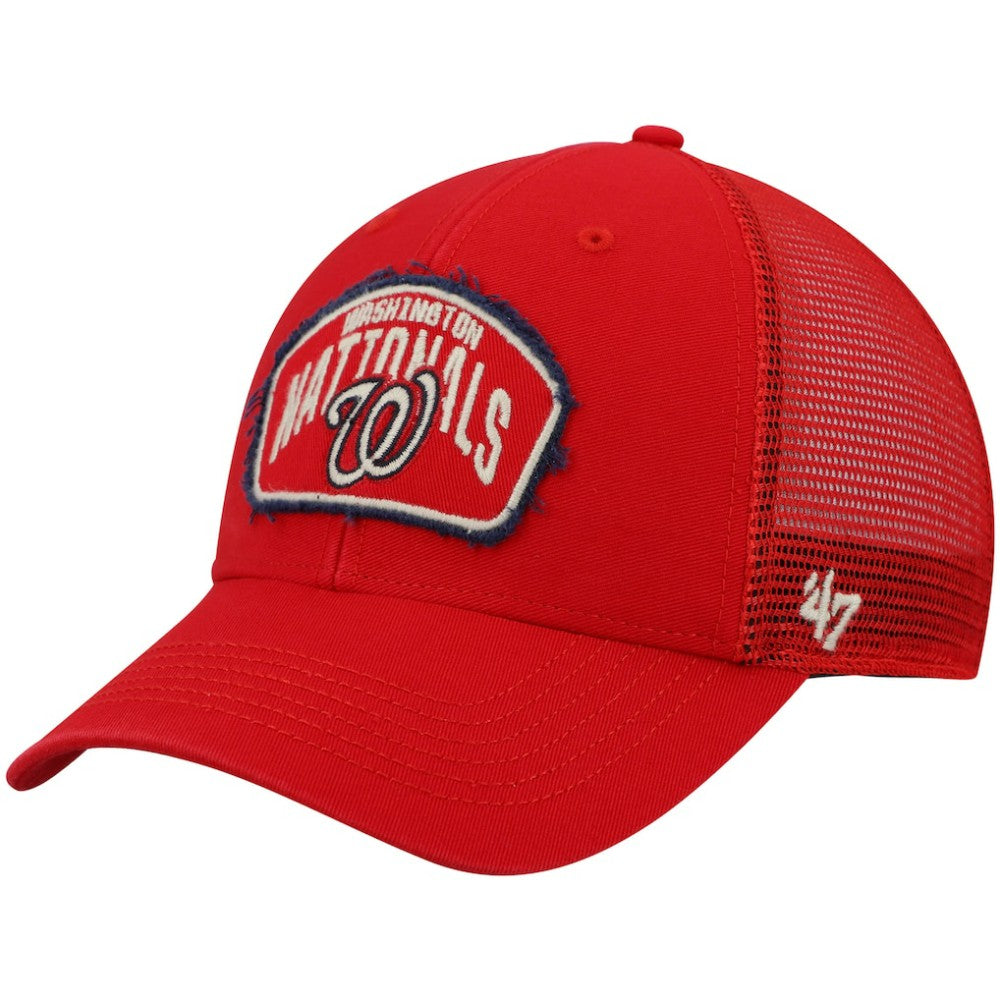 Washington Nationals Cledus MVP Trucker Snapback Hat - Red | 47 brand
