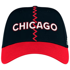 Chicago Blackhawks adidas Reverse Retro 2.0 Flex Hat Black