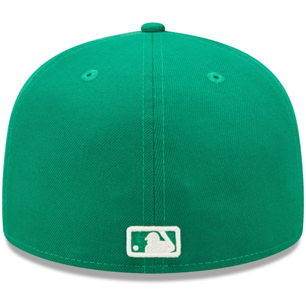 Chicago Cubs White Logo 59FIFTY Fitted Hat - Kelly Green | New Era