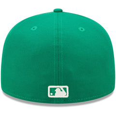 Chicago Cubs White Logo 59FIFTY Fitted Hat - Kelly Green | New Era