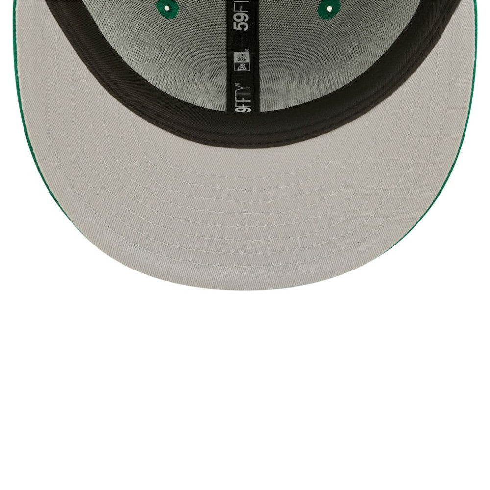Chicago Cubs White Logo 59FIFTY Fitted Hat - Kelly Green | New Era