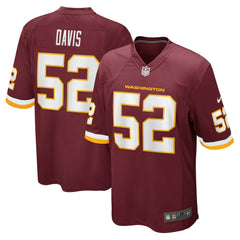 Jamin Davis Washington Football Team Game Jersey - Burgundy | Nike for sale