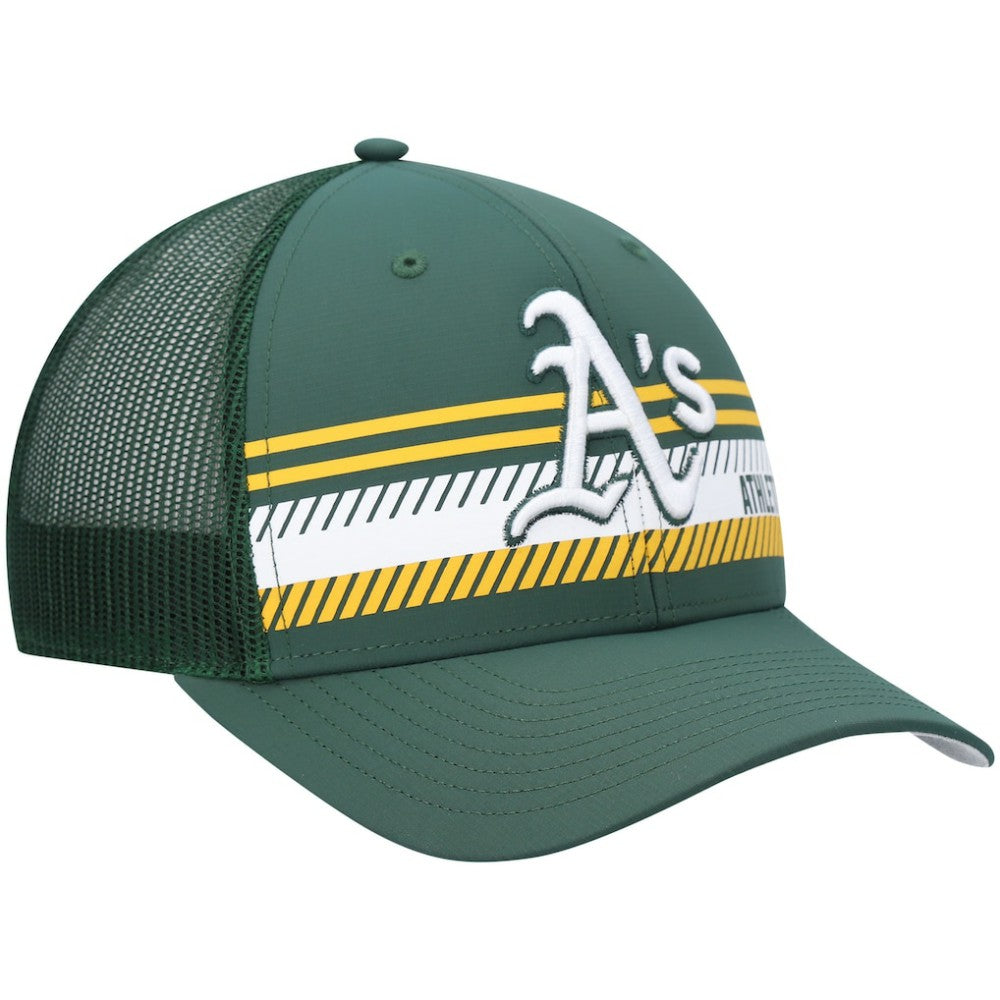Athletics Cumberland Trucker Snapback Hat - Green | 47 brand