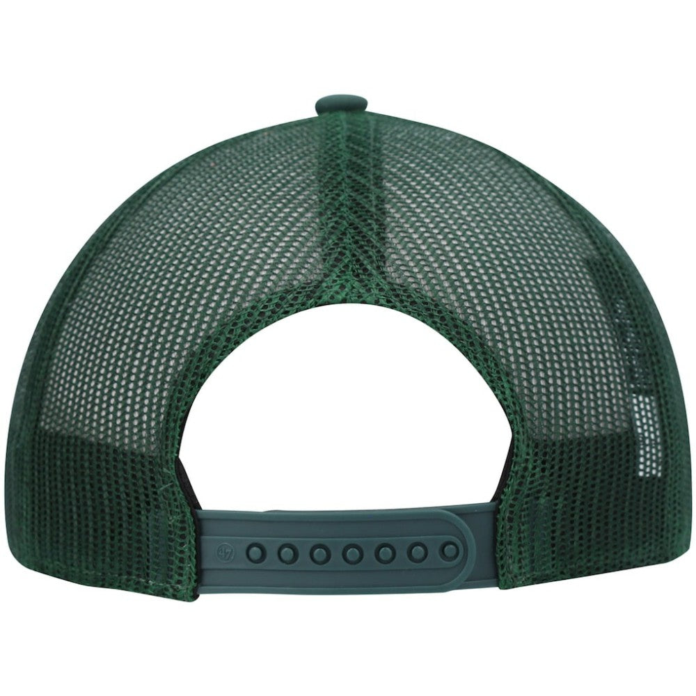 Athletics Cumberland Trucker Snapback Hat - Green | 47 brand