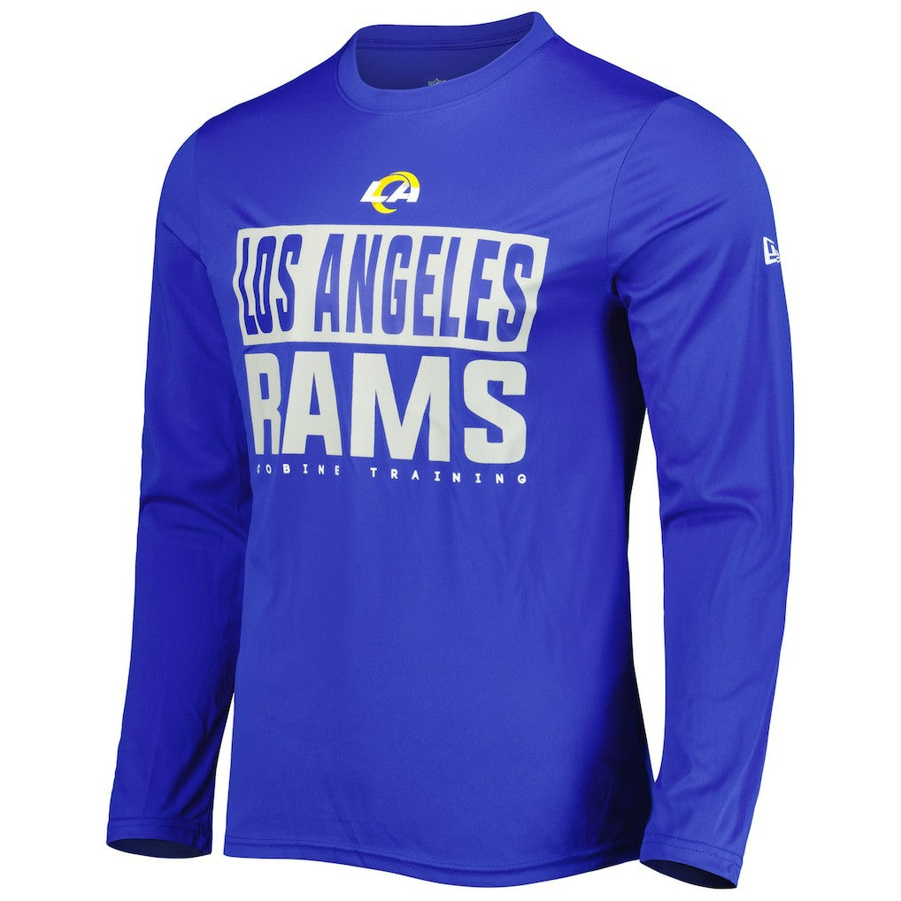 Los Angeles Rams New Era Combine Authentic Offsides Long Sleeve T-Shirt - Royal sale
